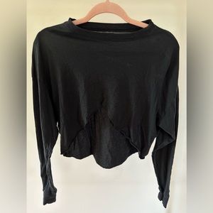 Out from Under long sleeve cropped tee